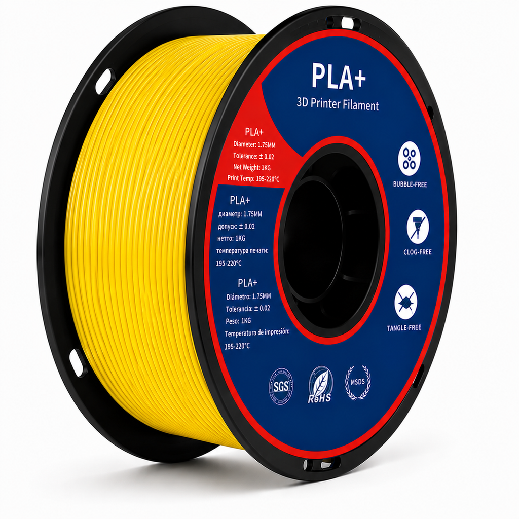 PLA+ Yellow 1.75mm (1 KG)